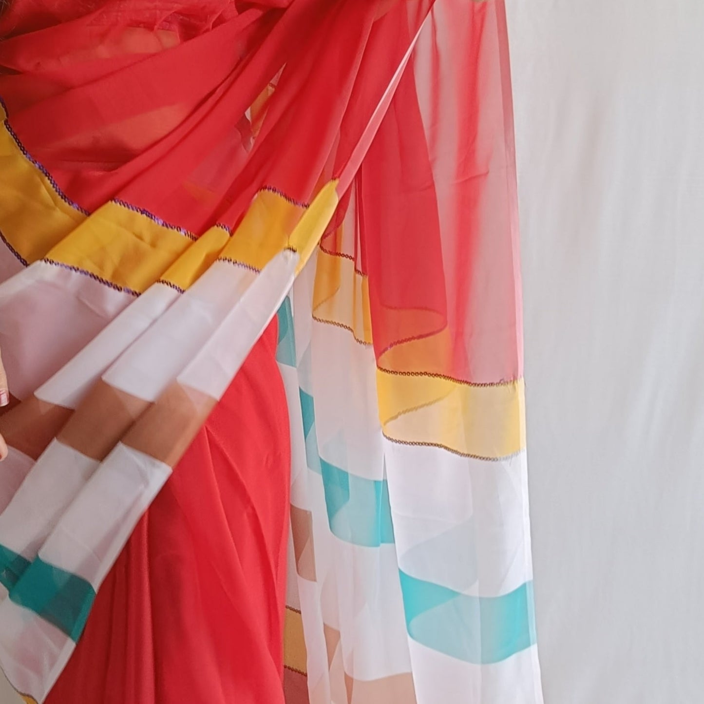 Classic georgette saree
Stylish georgette saree
Bollywood style georgette saree
Designer georgette saree for women
Lightweight georgette saree online
Hand-embroidered georgette saree
Soft pastel georgette saree
Trendy georgette saree for festive wear
Georgette saree for bridesmaids
Royal georgette saree