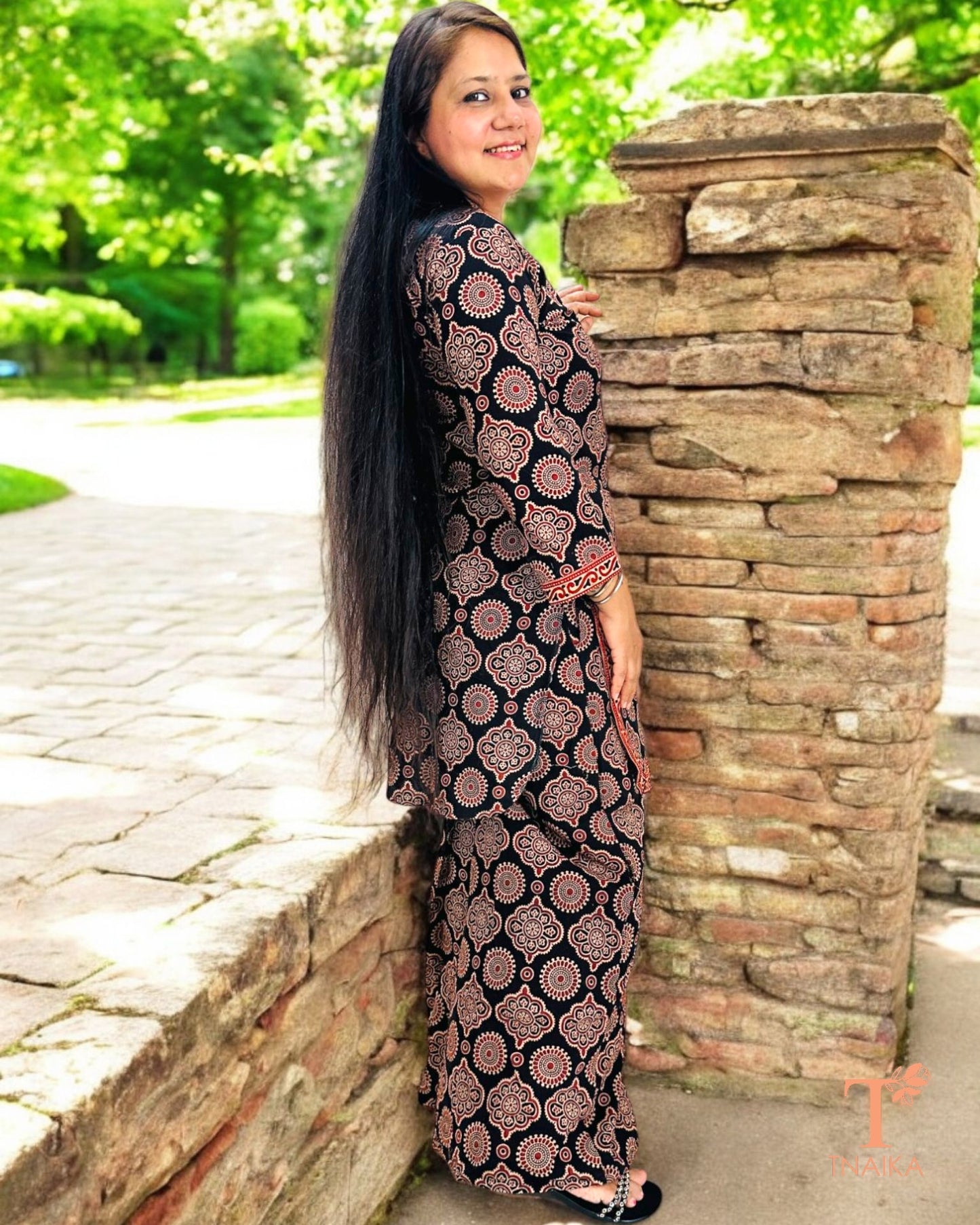 Cotton Bhoomi Ajrakh Co ord