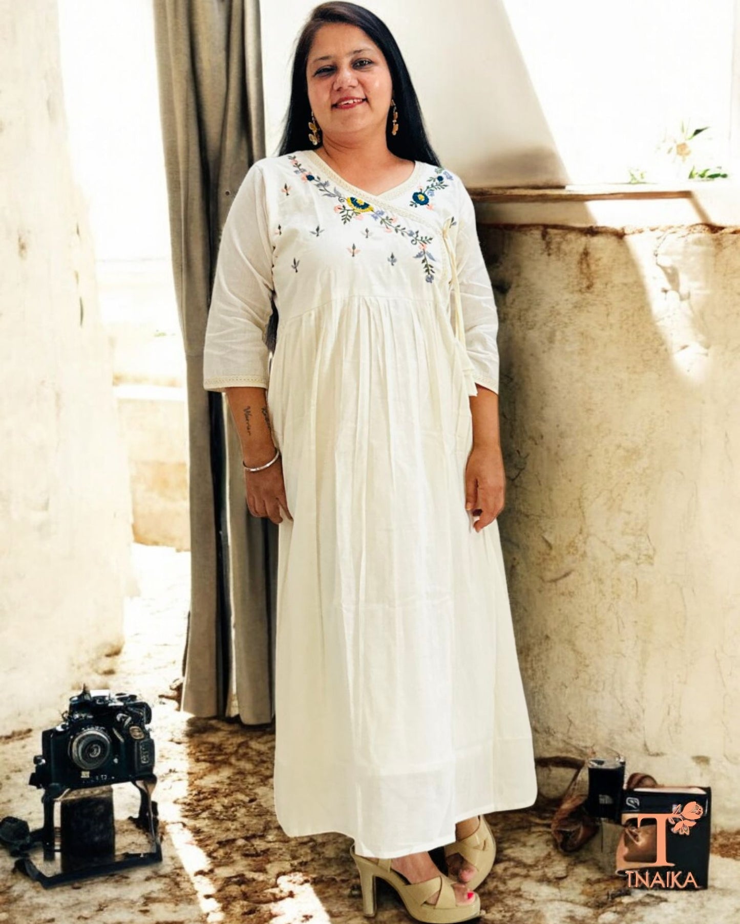 Ethnic wear for women
Indian gown for women
Women’s traditional gown
Gown dress for women
48 inch long gown
Comfortable ethnic dress
Trendy Indian cotton dress
Modest ethnic wear
Lined cotton gown for ladies
Handcrafted gown online
Cotton gown latest design
Stylish gown under 3000