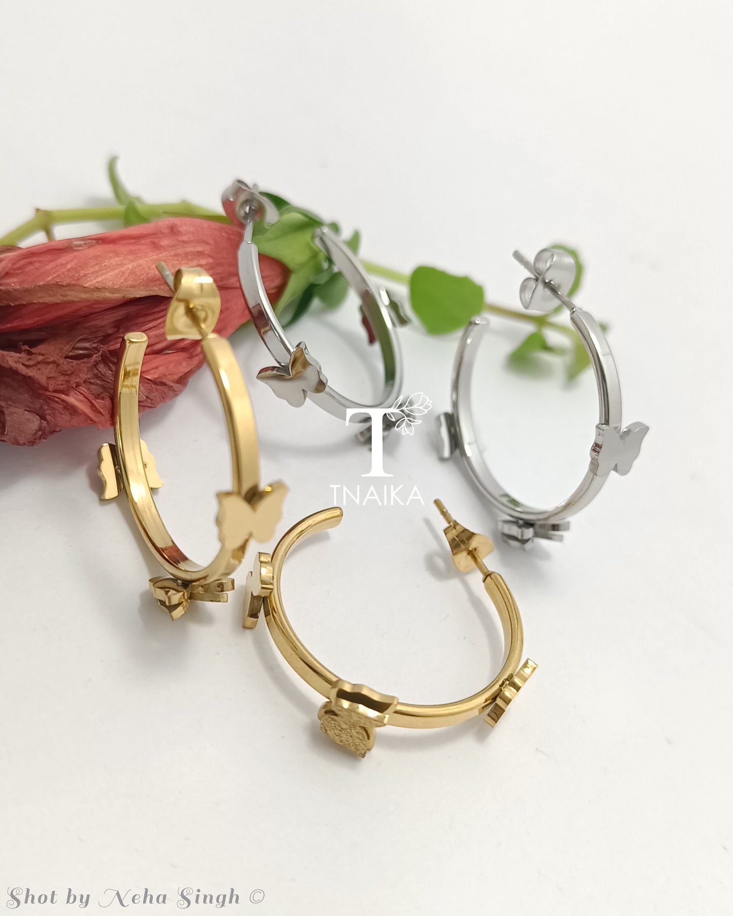 small butterfly hoops, butterfly hoop earrings, dainty hoop earrings, stainless steel butterfly hoops, anti tarnish earrings, daily wear hoops, butterfly charm earrings, women’s hoop earrings, gold butterfly hoops, silver butterfly hoops, cute hoop earrings, hypoallergenic earrings, lightweight hoop earrings, stylish butterfly hoops, trendy small hoops, elegant hoop earrings, delicate butterfly earrings, fashion jewelry for women, best hoop earrings, minimal hoop earrings, rustproof earrings, waterproof hoo
