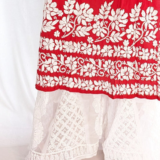 Chikankari Sharara