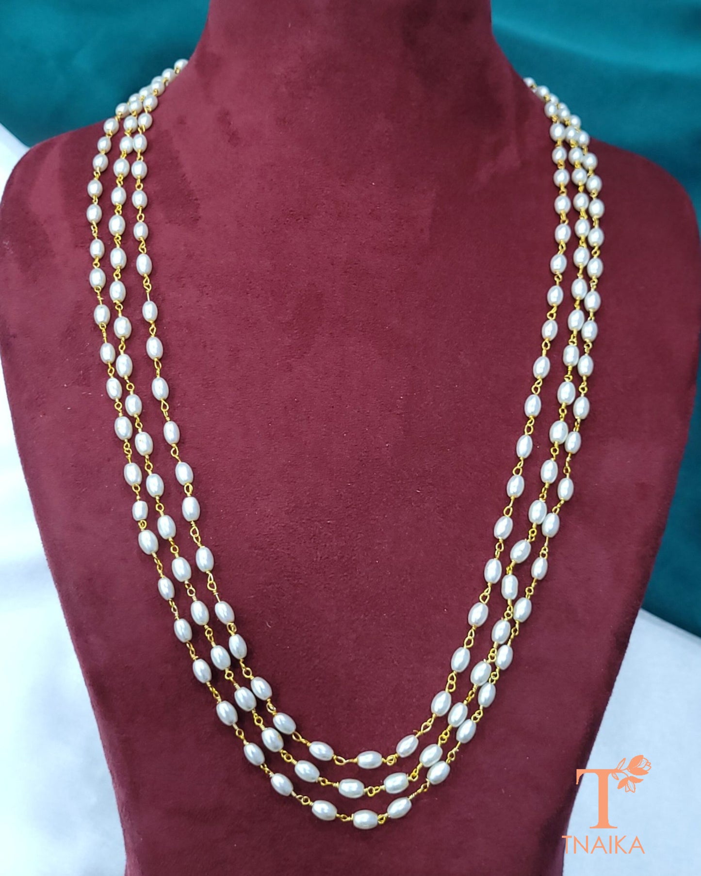 pearl layered mala moti ki mala pearl jewelry in wholesale wholesaler of pearl jewelry
