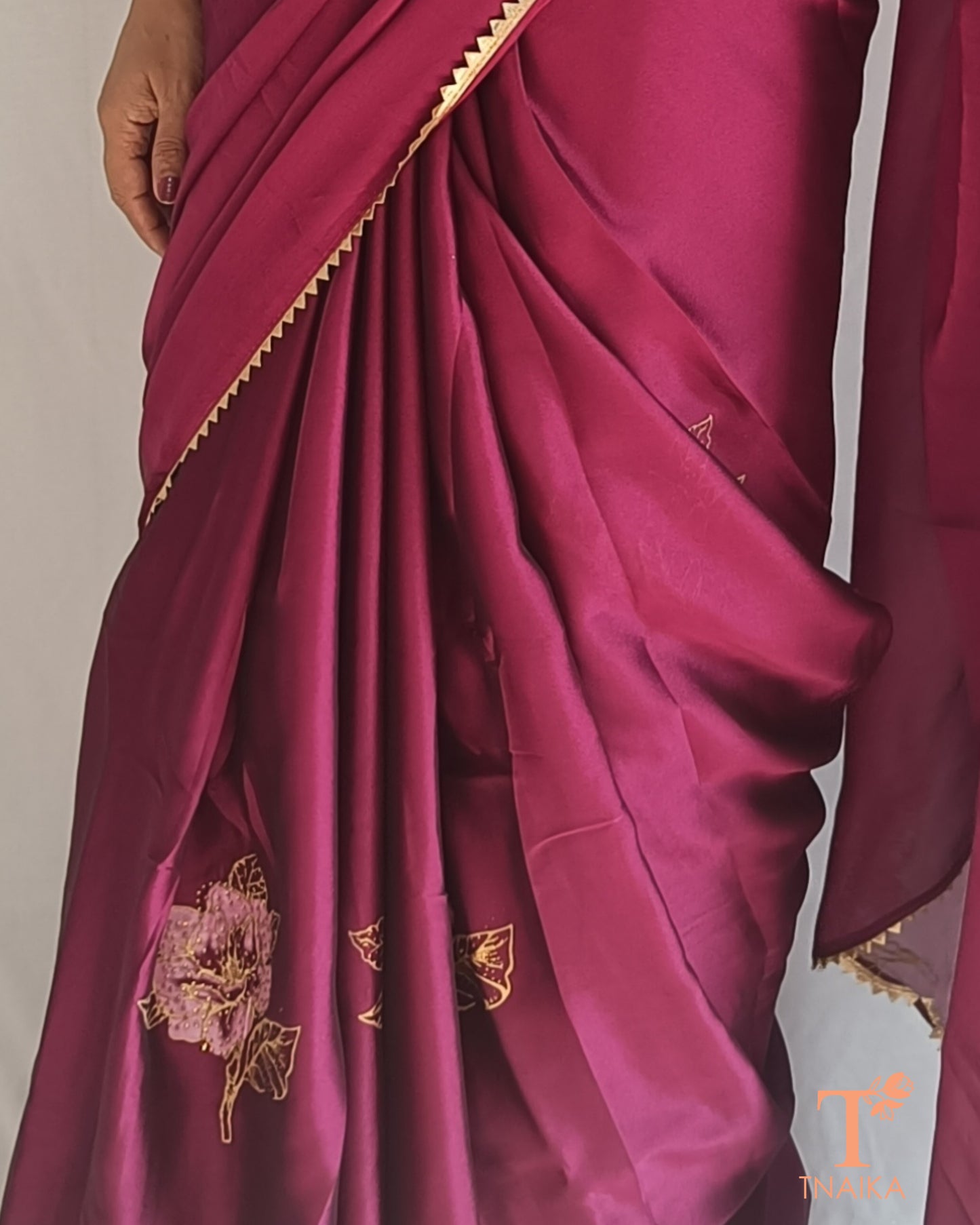 Silk Vineyard saree