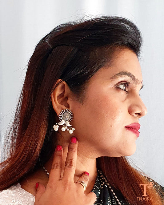 Silver replica bridal necklace set
Statement oxidized silver necklace
Oxidized silver necklace set for festivals
Party wear oxidized silver set
Antique replica silver necklace set
Fashion oxidized silver jewelry set
Lightweight oxidized silver set
Oxidized silver necklace set for weddings