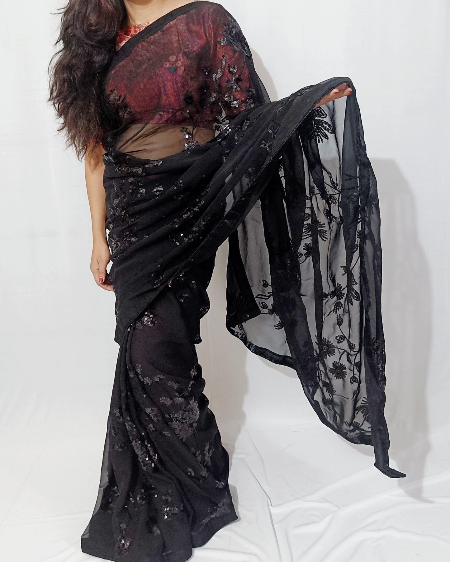 Black sequin saree
Sequin saree black
Black shimmer saree
Black designer sequin saree
Black glitter saree
Black party wear saree
Black saree with sequins
Fancy black saree
Black saree online shopping
Trendy black saree