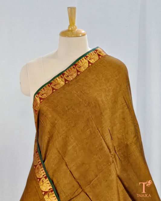cotton silk drape, traditional silk saree, elegant ethnic wear, soft silk saree, breathable cotton silk, grand border saree, authentic Pochampally, stylish saree, Madurai ethnic wear, Pochampally weaving, heritage silk, modern ethnic saree, comfortable silk saree, soft drape saree, premium silk cotton saree.