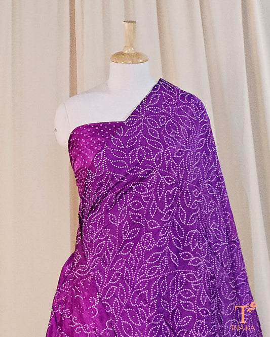 bandhani semi gajji silk saree, gajji silk bandhani saree, semi gajji silk saree, tie-dye silk saree, festive silk saree, wedding bandhani saree, traditional bandhani saree, handcrafted bandhani saree, lagadi pattu saree, royal gajji silk saree, Rajasthani bandhani saree, designer bandhani saree, luxury bandhani saree