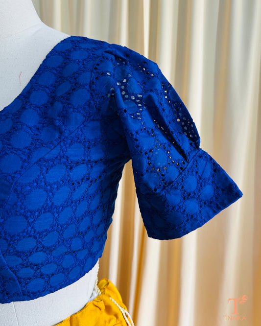Hakoba Blouse - Blue