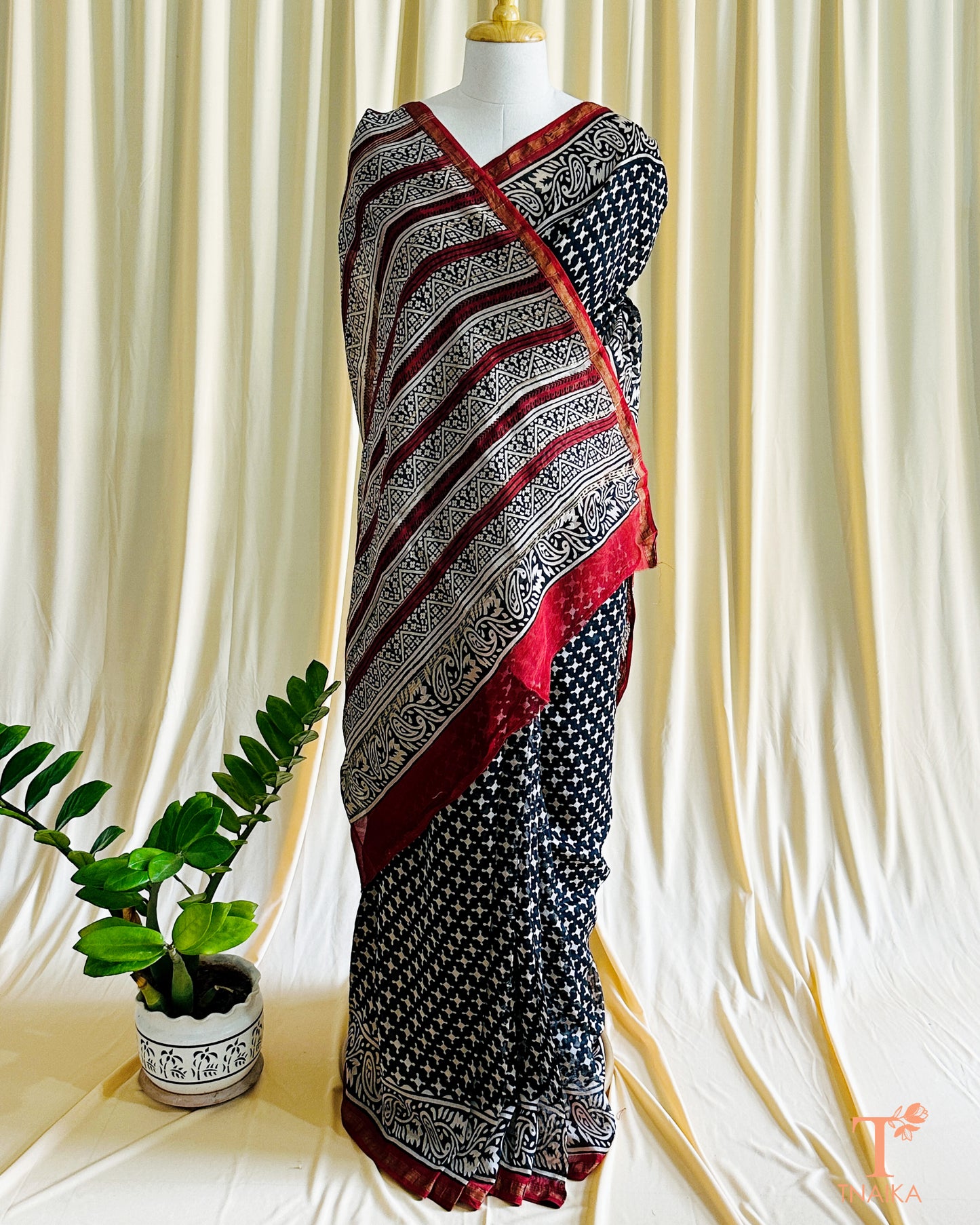 Chanderi Kalakriti Saree