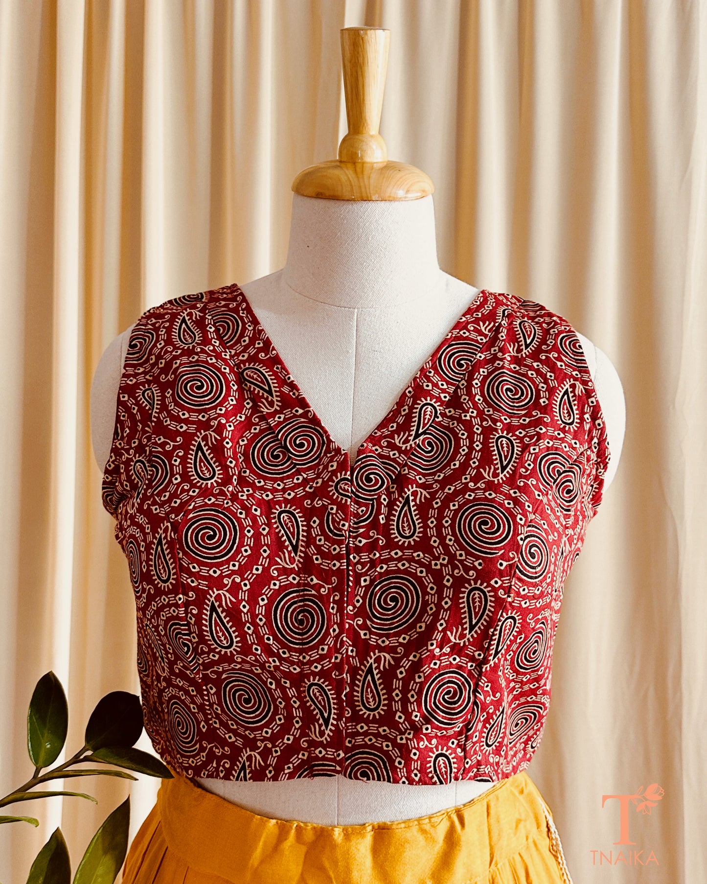 Rangat Ajrakh Blouse
