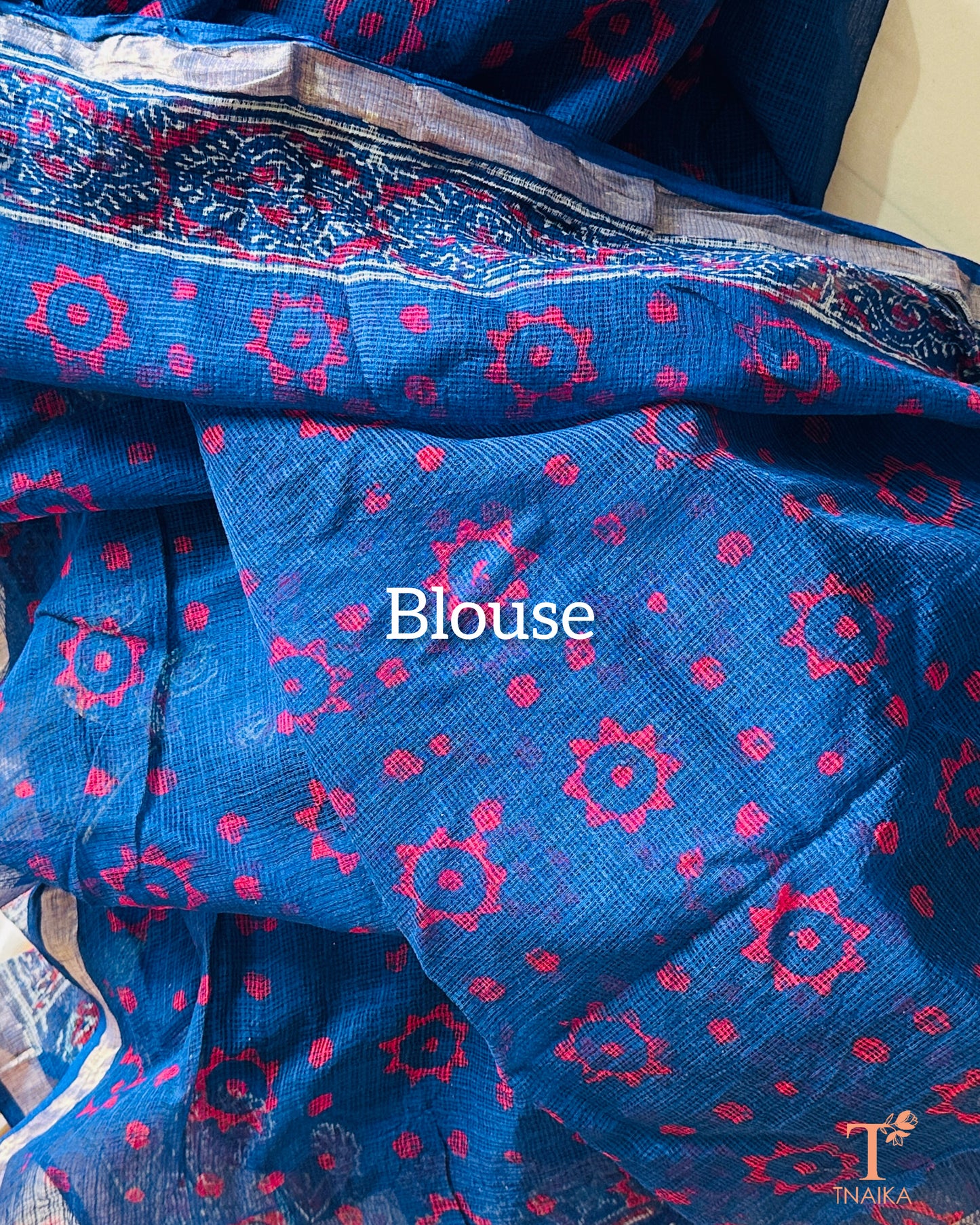 Kota Doria Gulmohar Saree