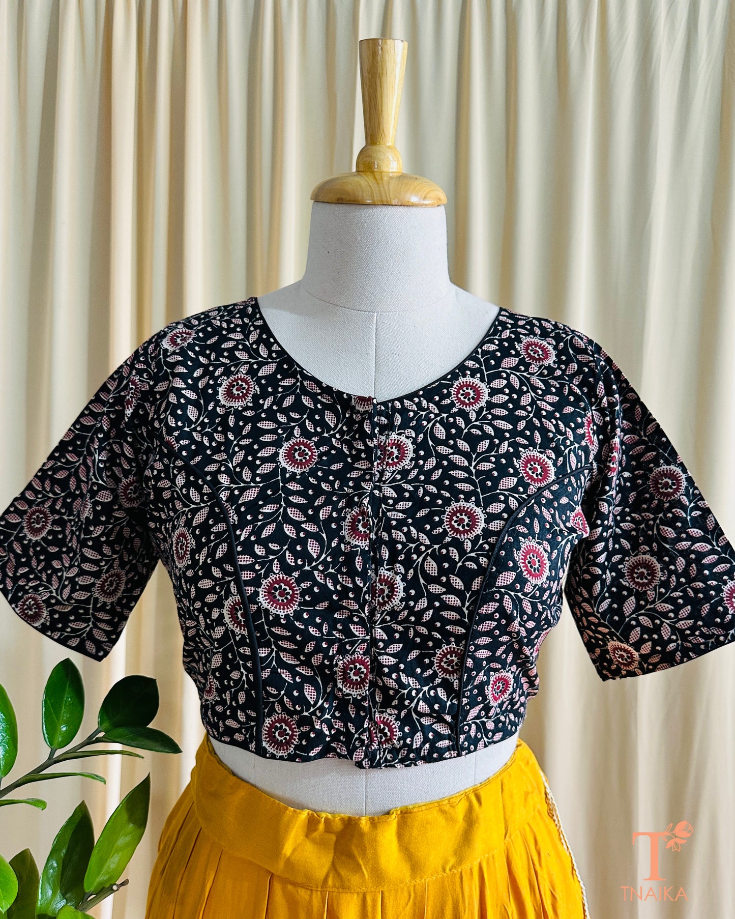 Cotton Floral Blouse