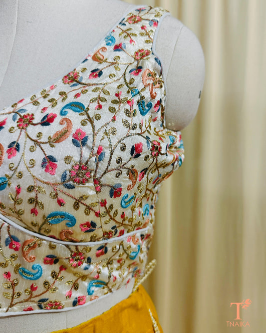 Festive Blouse - Blue