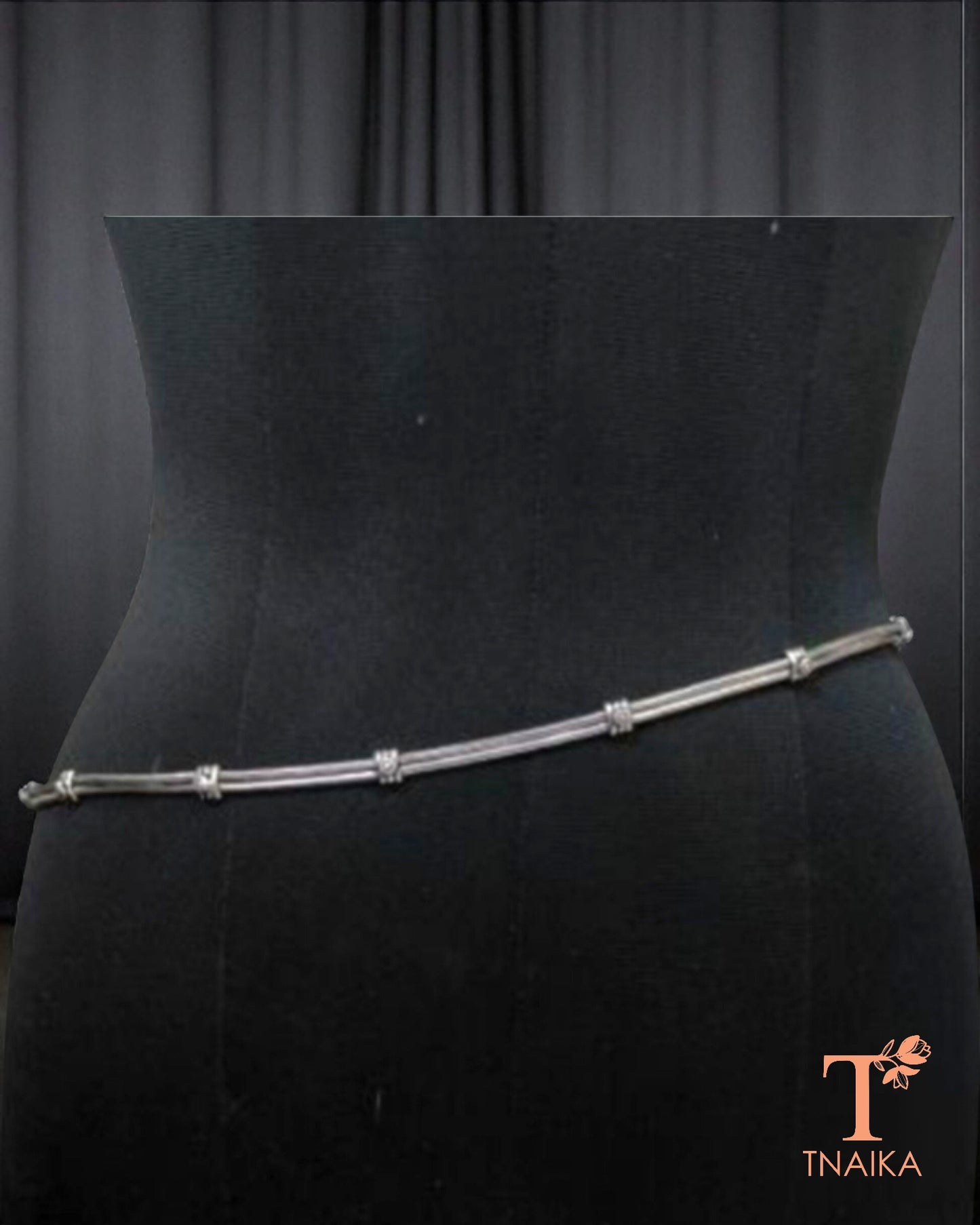 Oxidised Taarini Kamarband