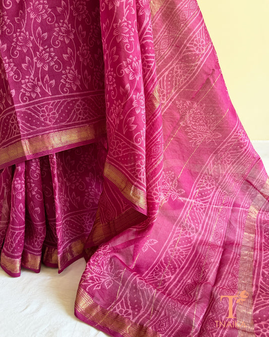 Chemical-Free Hand Block Printed Sarees: Why We Chose to Slow Down