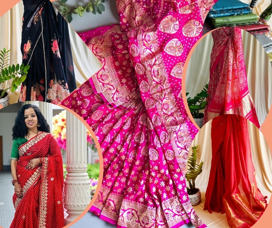 trending sarees latest saree collection designer sarees online Indian ethnic wear sarees sarees for party wear traditional sarees fashionable sarees jewelry sets saree and jewelry combo offers trending jewelry collection latest jewelry in trend 