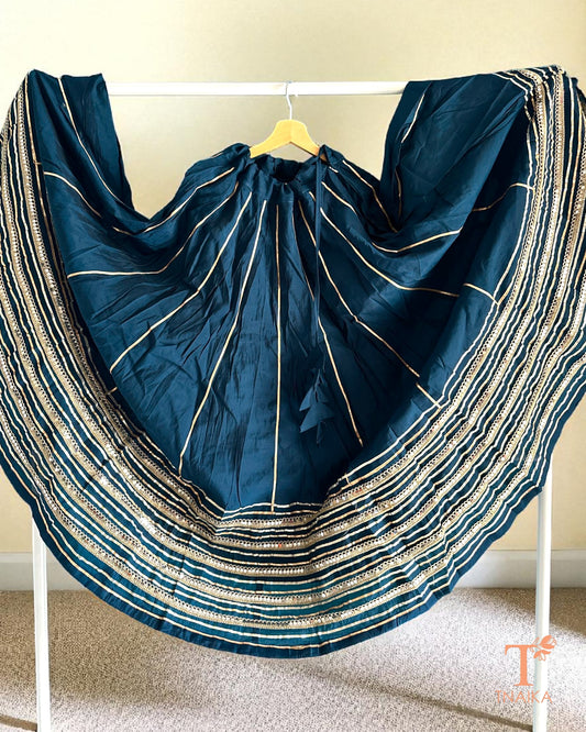 Regal Roman Silk Ghaghra