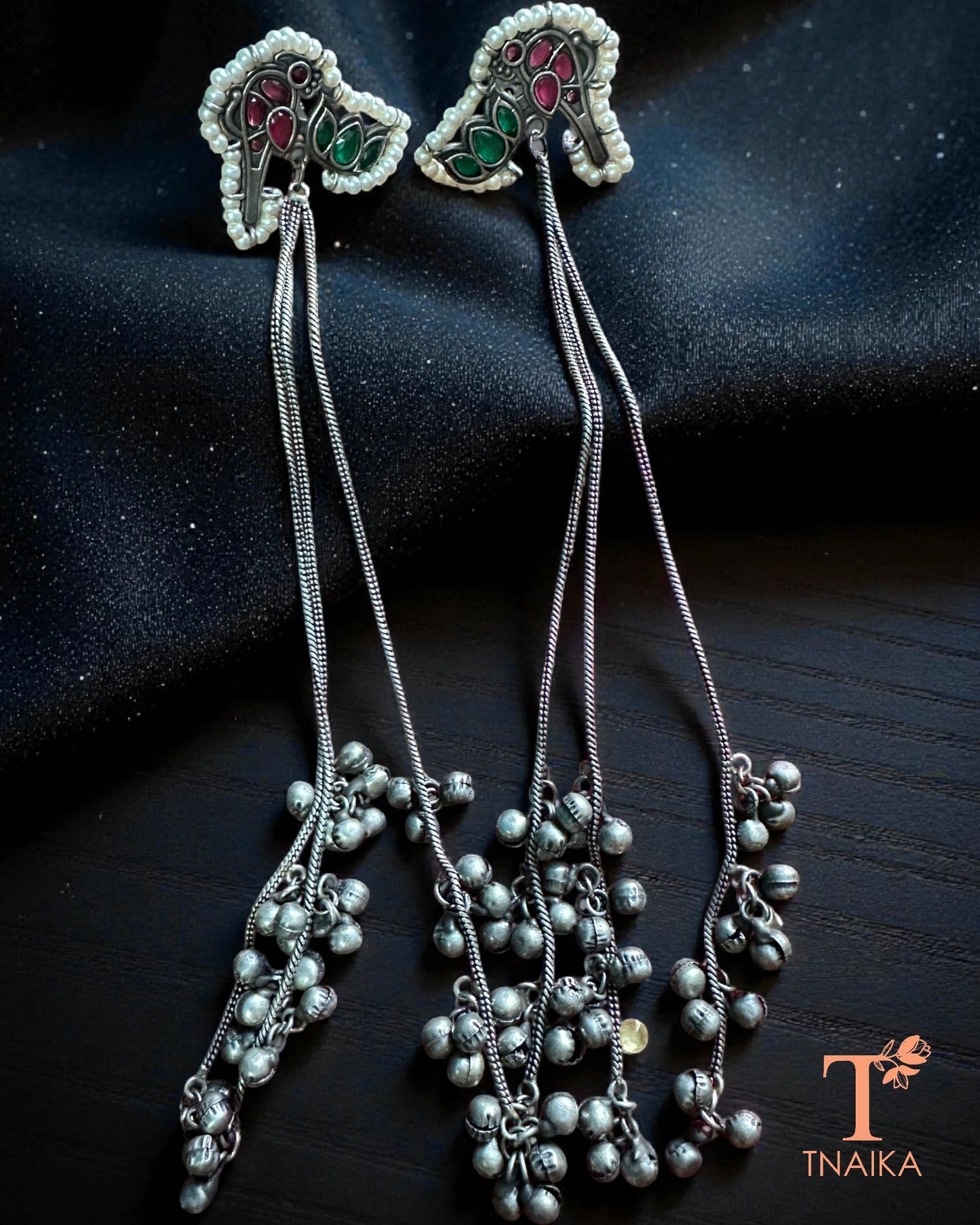 Aafreen Kashmiri Long Earrings