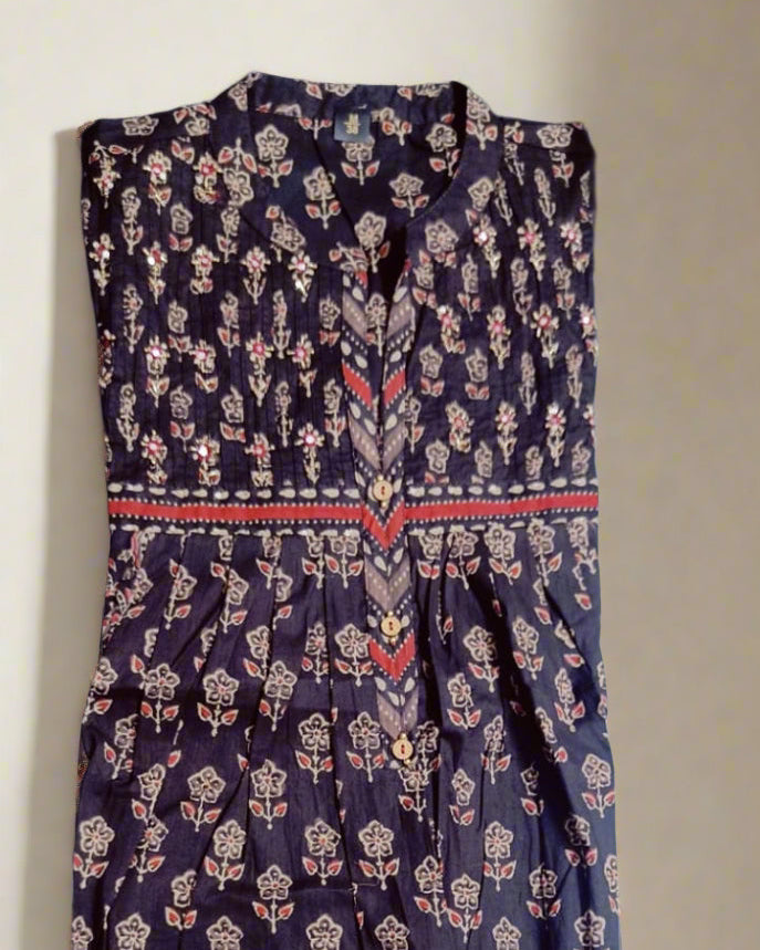 Cotton Ajrakh Heritage Suit