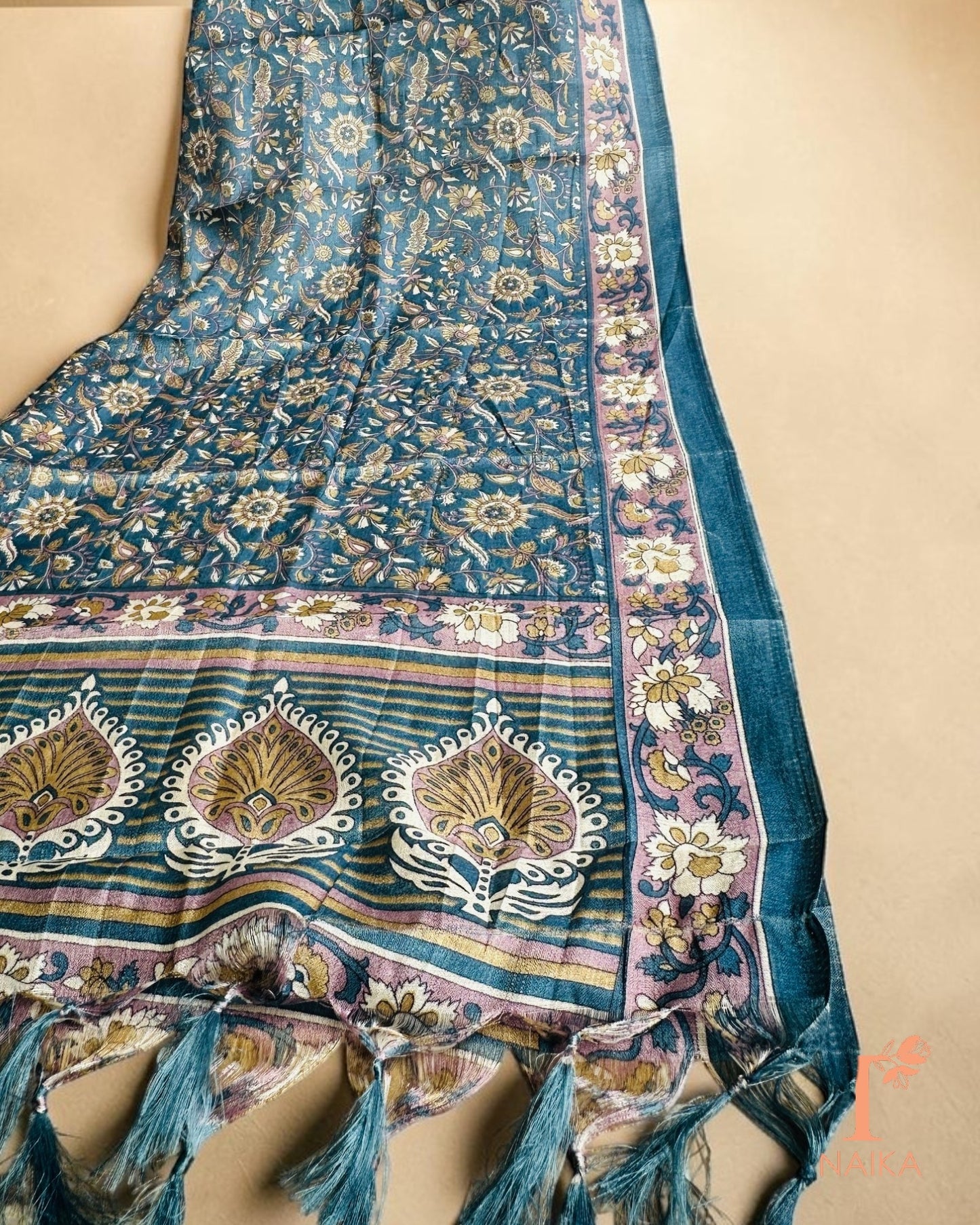 Classic silk blend dupatta designed for festive and occasion wear.