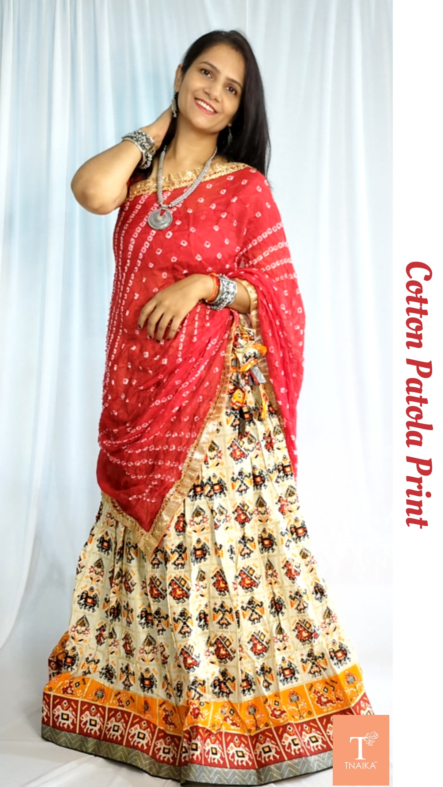 Cotton Patola Lehenga