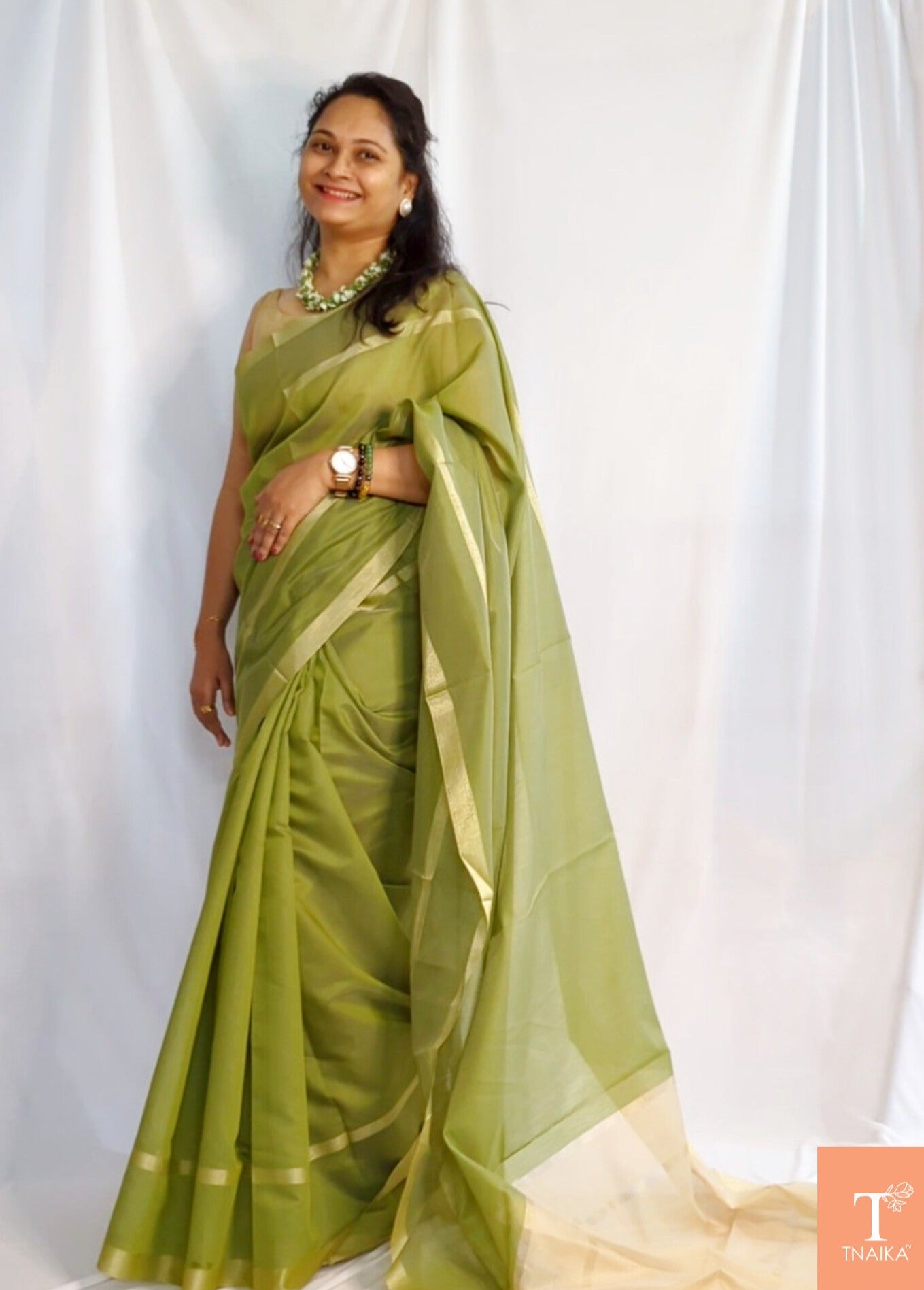 Maheswari Meadow Saree