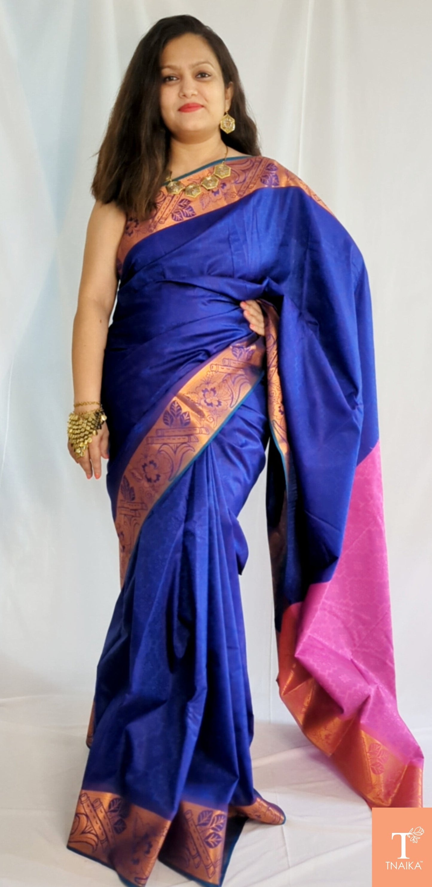 Silk Meena Saree