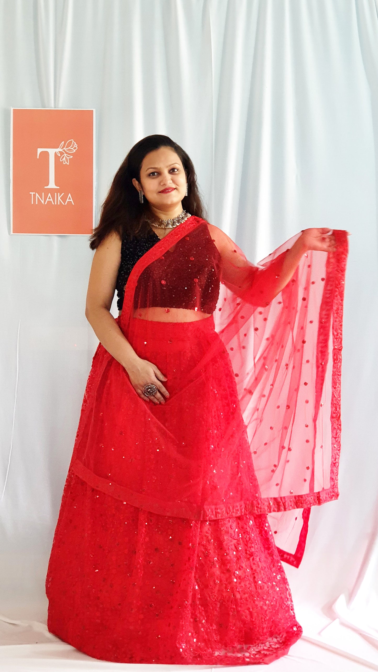 Net Bridal Lehenga