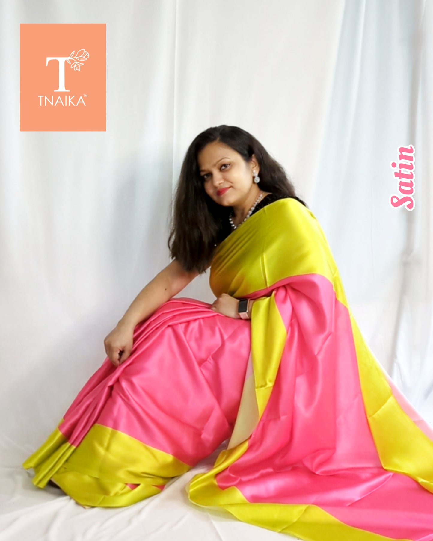 Satin Shine Saree