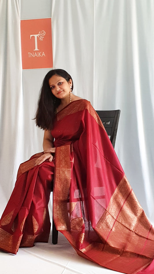 Silk Mohak Saree