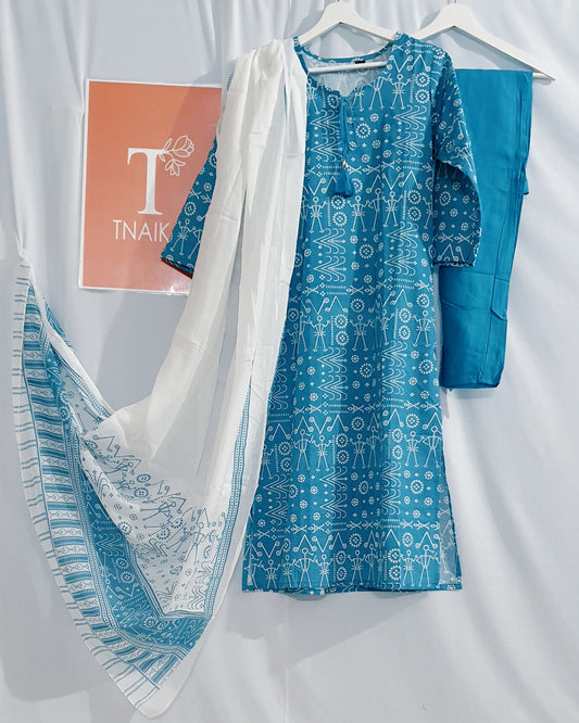 Cotton Warli Suit