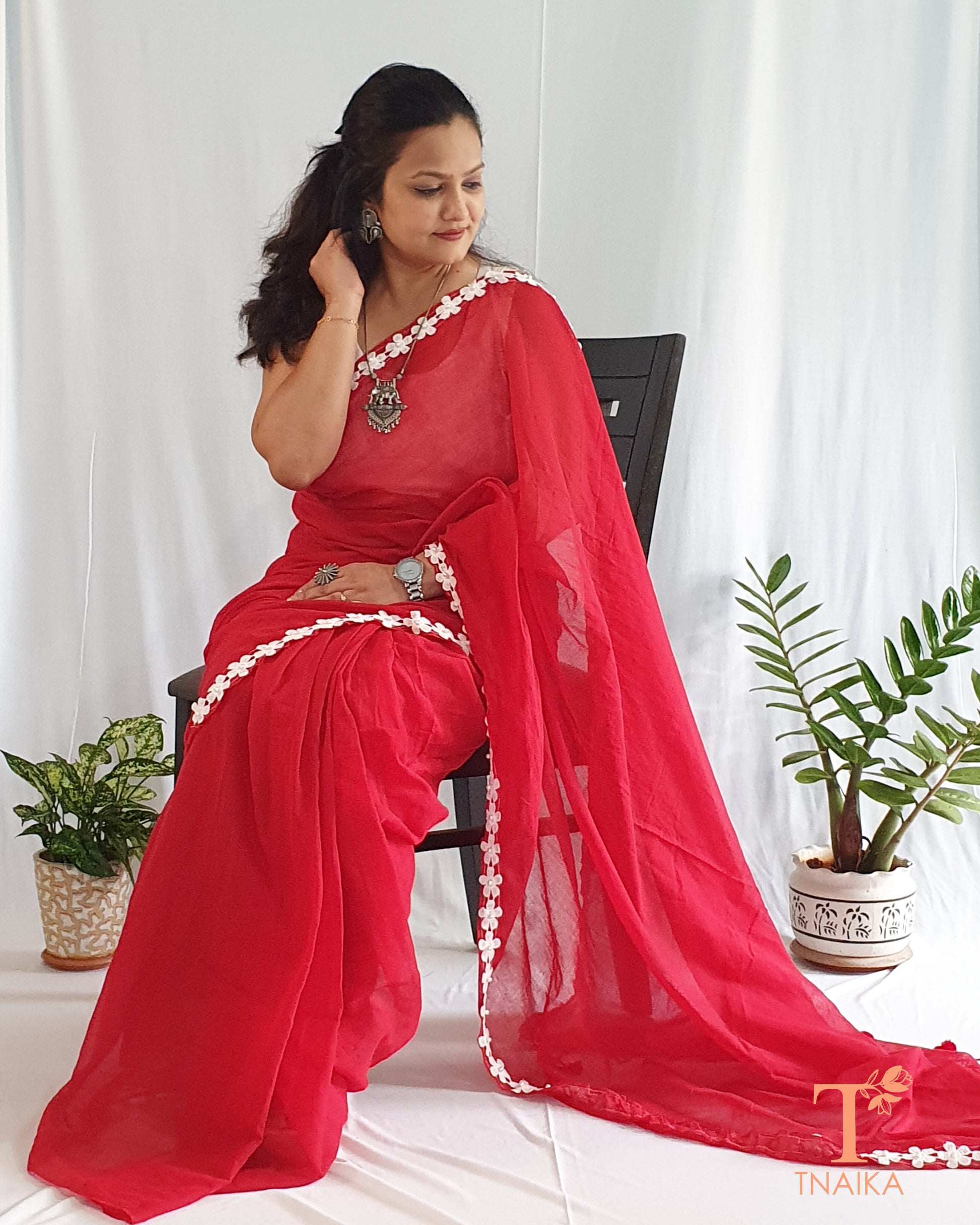 red saree mul cotton saree mul mul cotton summer saree office wear saree