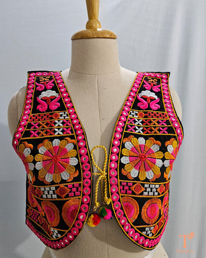 Embroidered Koti Jackets-Surahi