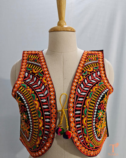 Embroidered Koti Jackets-Bela