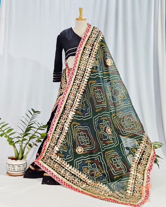 Bandhani Kota Dupatta