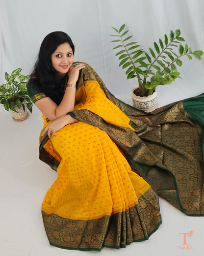 Yellow Banarasi saree
Pure silk yellow Banarasi saree
Yellow Banarasi saree with zari
Yellow bridal Banarasi saree
Traditional yellow Banarasi saree
Yellow Banarasi saree online
Yellow Banarasi saree for weddings
Yellow Banarasi saree with blouse
Handwoven yellow Banarasi saree
Yellow Banarasi saree with motifs
Yellow Banarasi saree for festivals
Yellow Banarasi silk saree
Yellow Banarasi saree with rich pallu
Yellow Banarasi saree with floral designs
Yellow Banarasi saree with gold zari