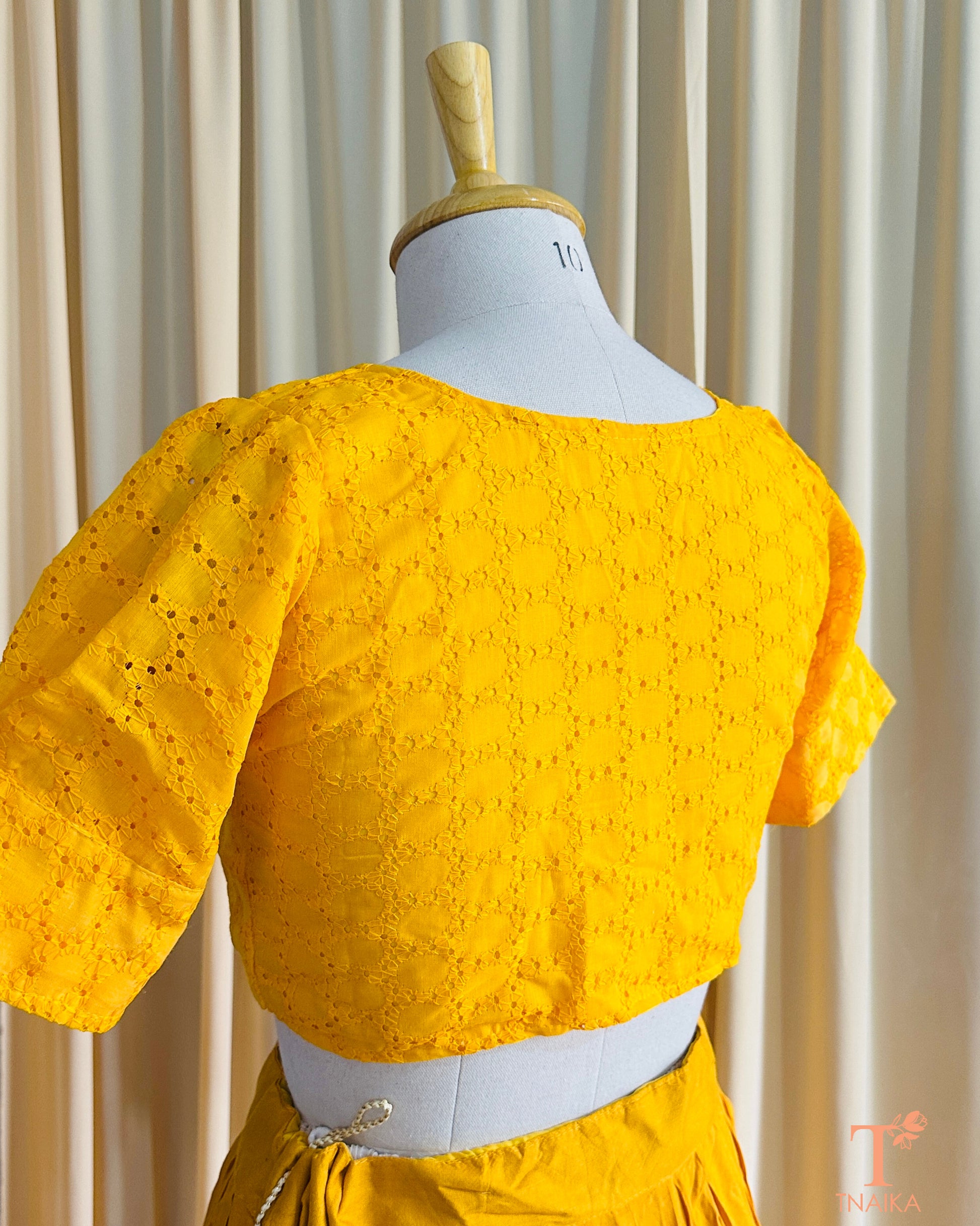 Hakoba Blouse-Yellow