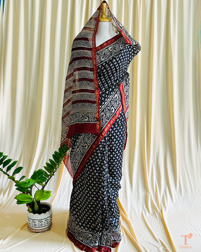 Chanderi Kalakriti Saree