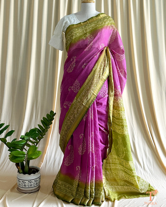 Maheswari Holkar Saree