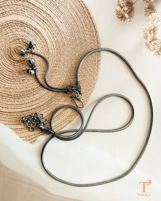 Oxidised Tara Kamarband