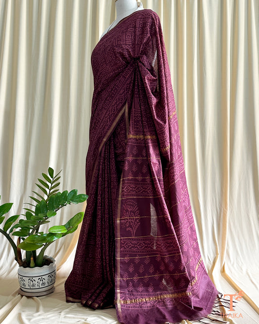Chanderi Raunak Saree