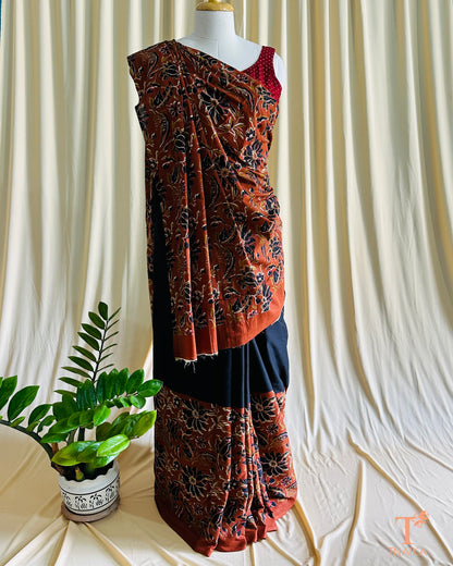Cotton Tamarind Saree