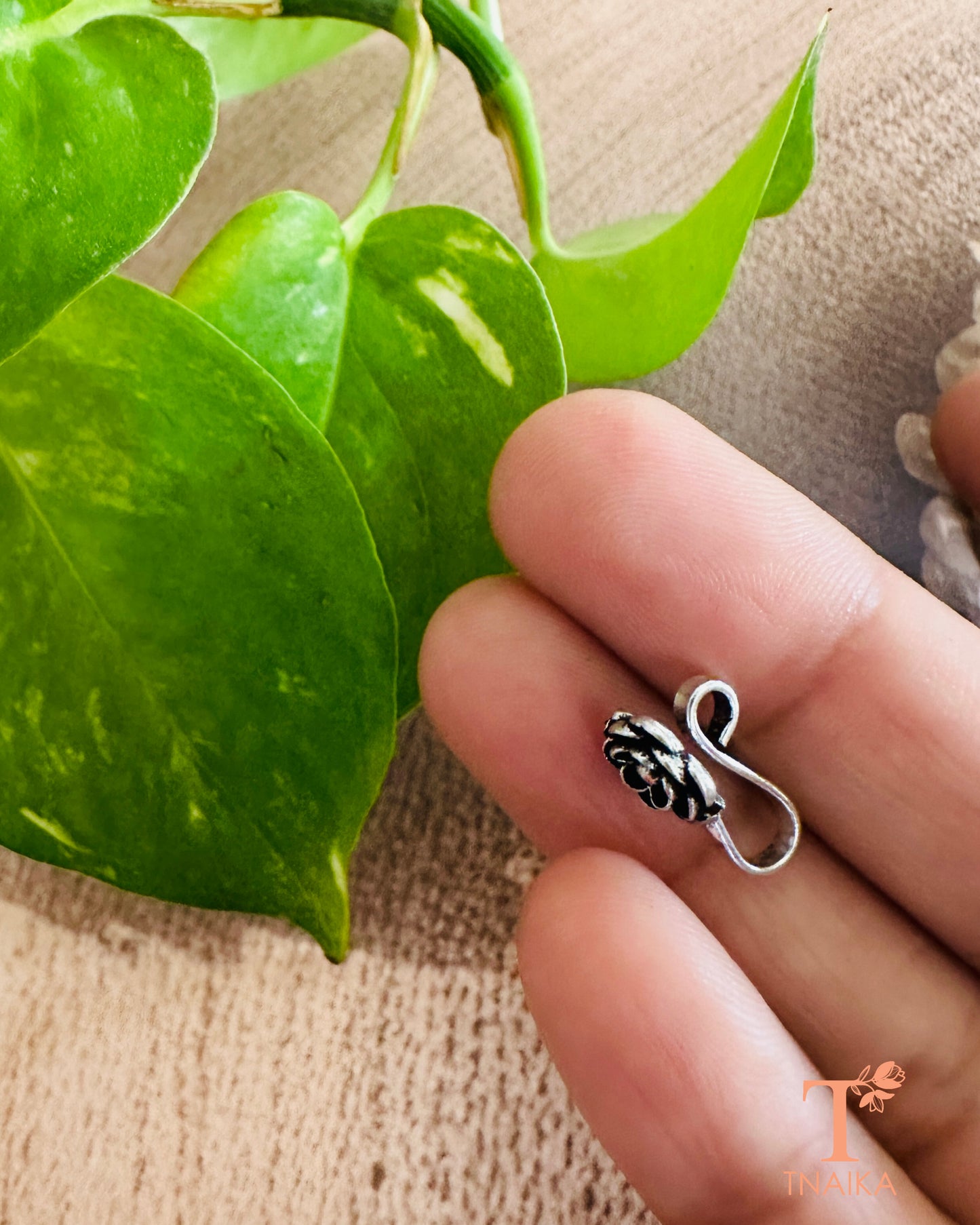 Daily wear nose pin for women in lightweight style