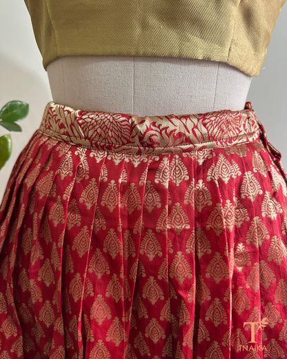 Banarasi Raabata Skirt