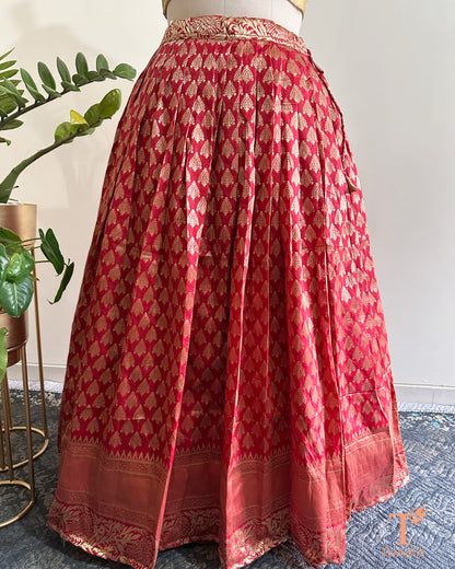 Banarasi Raabata Skirt