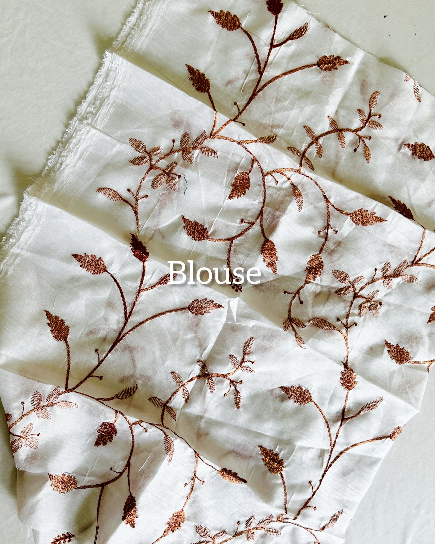 Unstitched blouse fabric