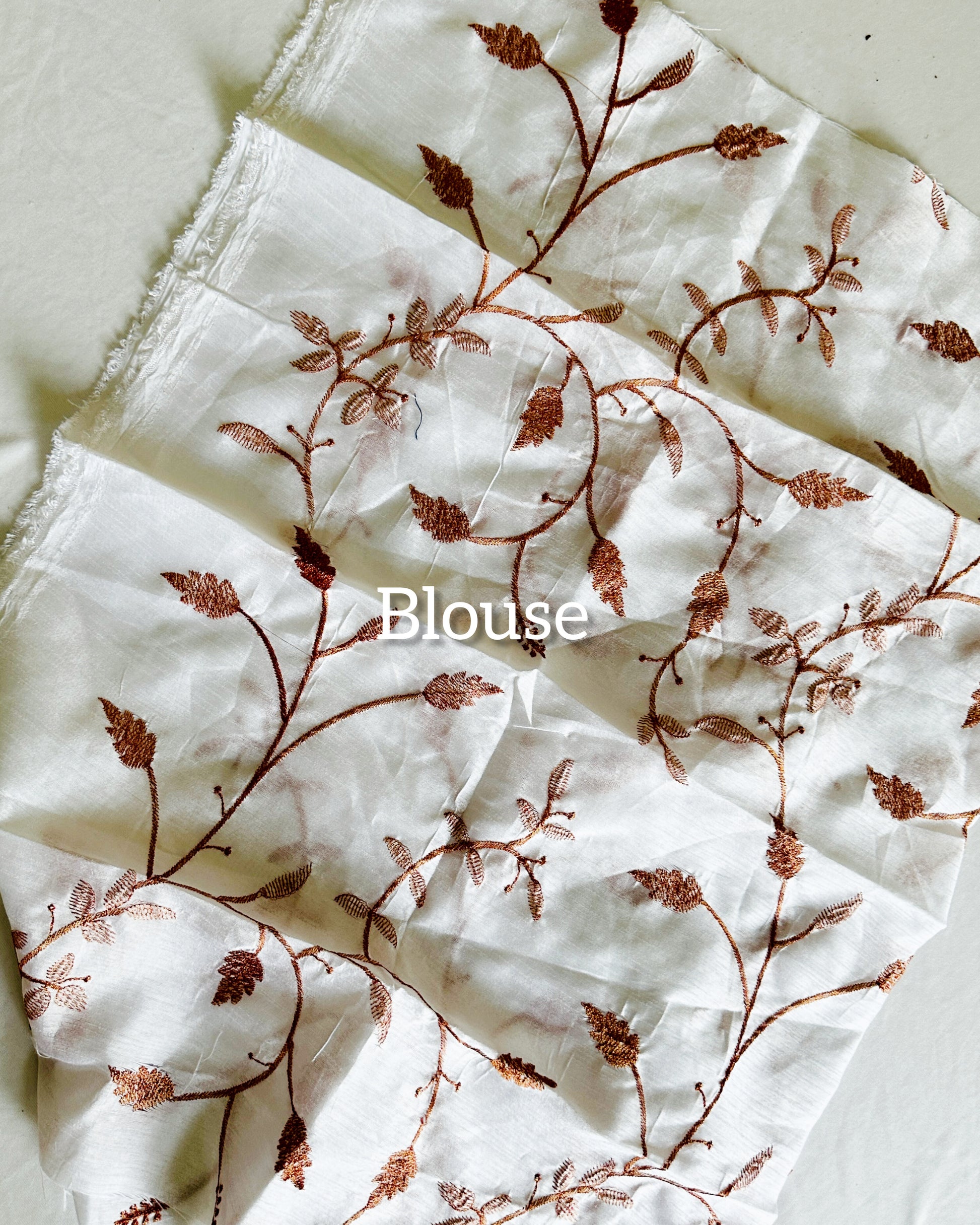 Unstitched blouse fabric