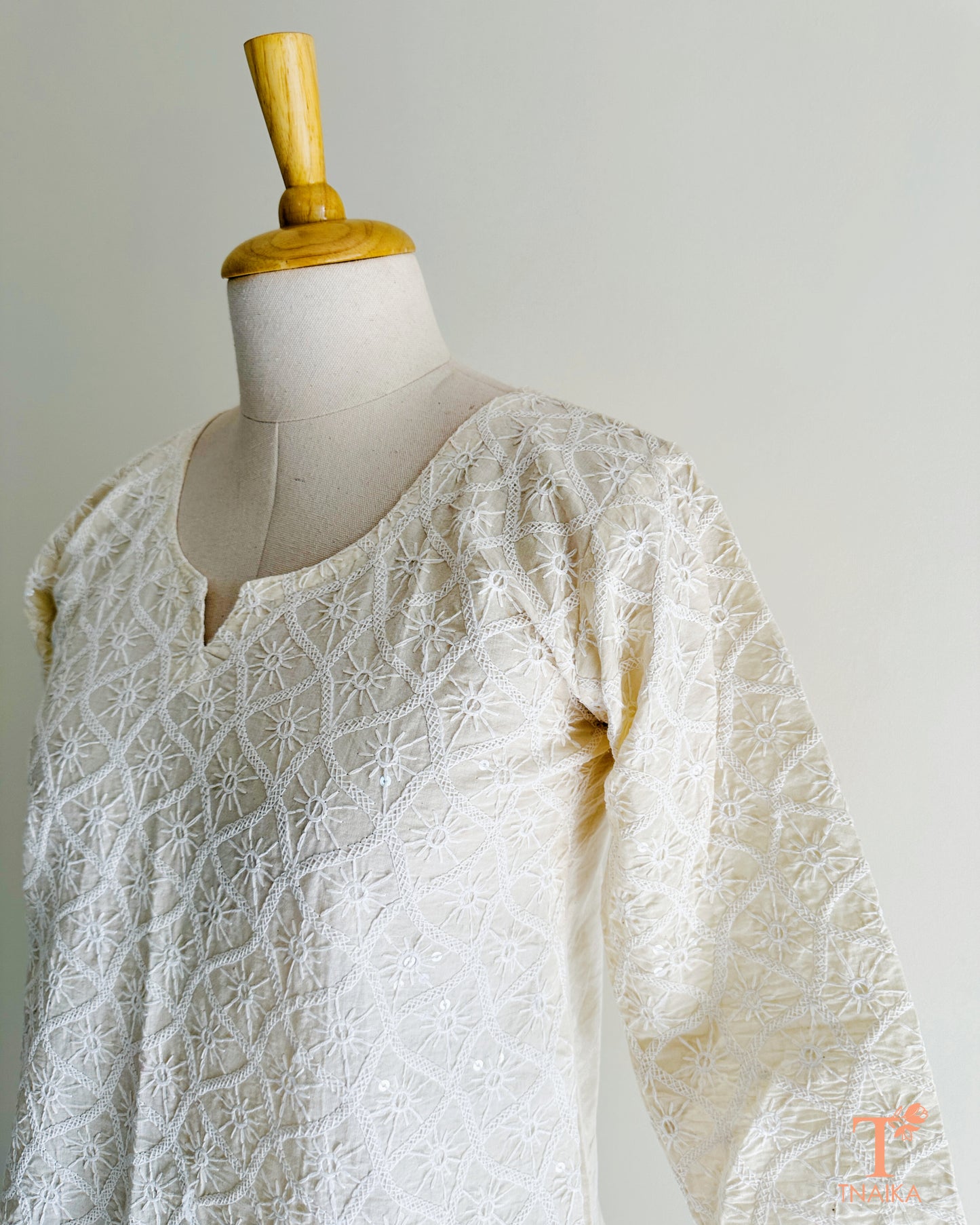Zehra Ivory Chikankari Suit