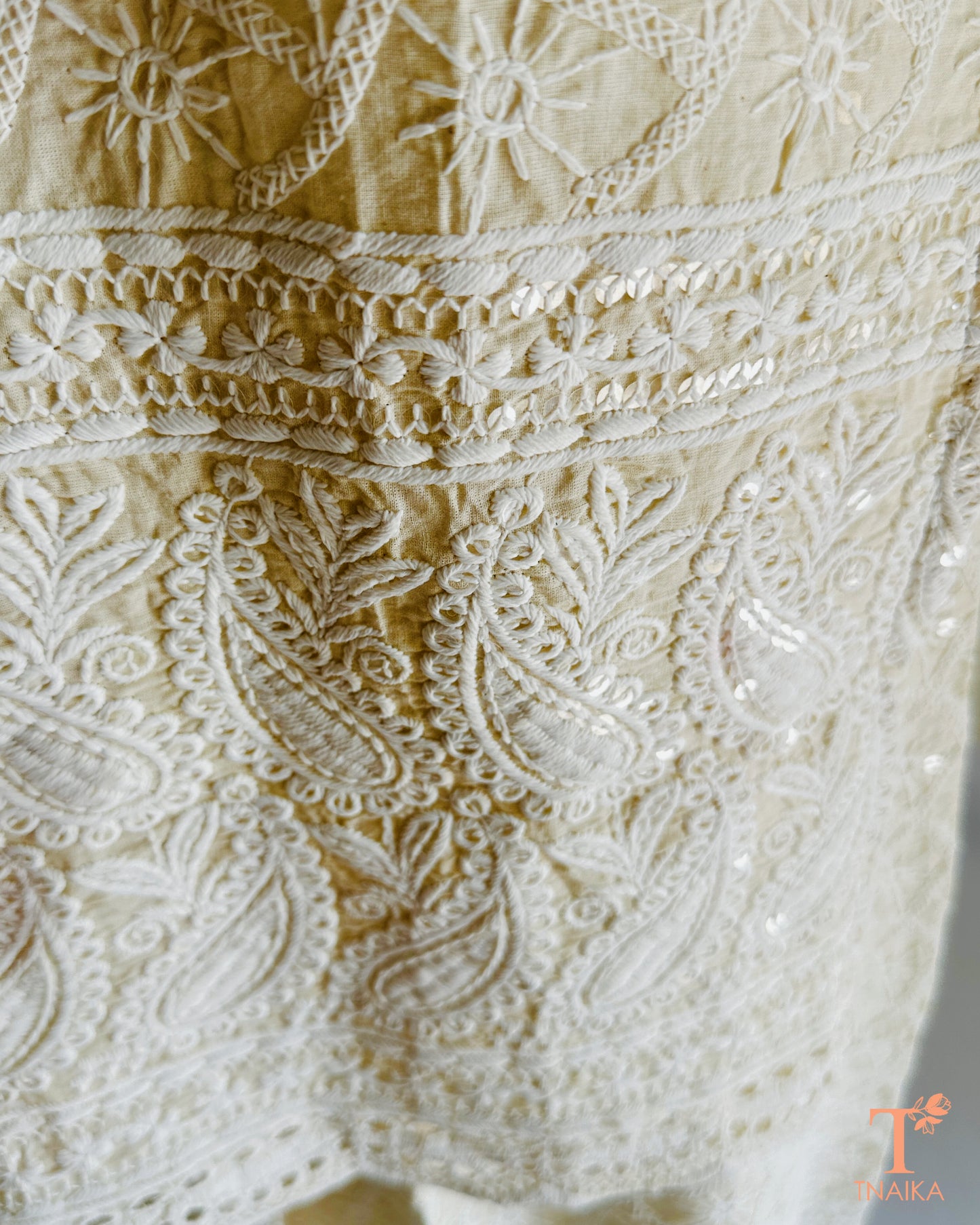 Zehra Ivory Chikankari Suit