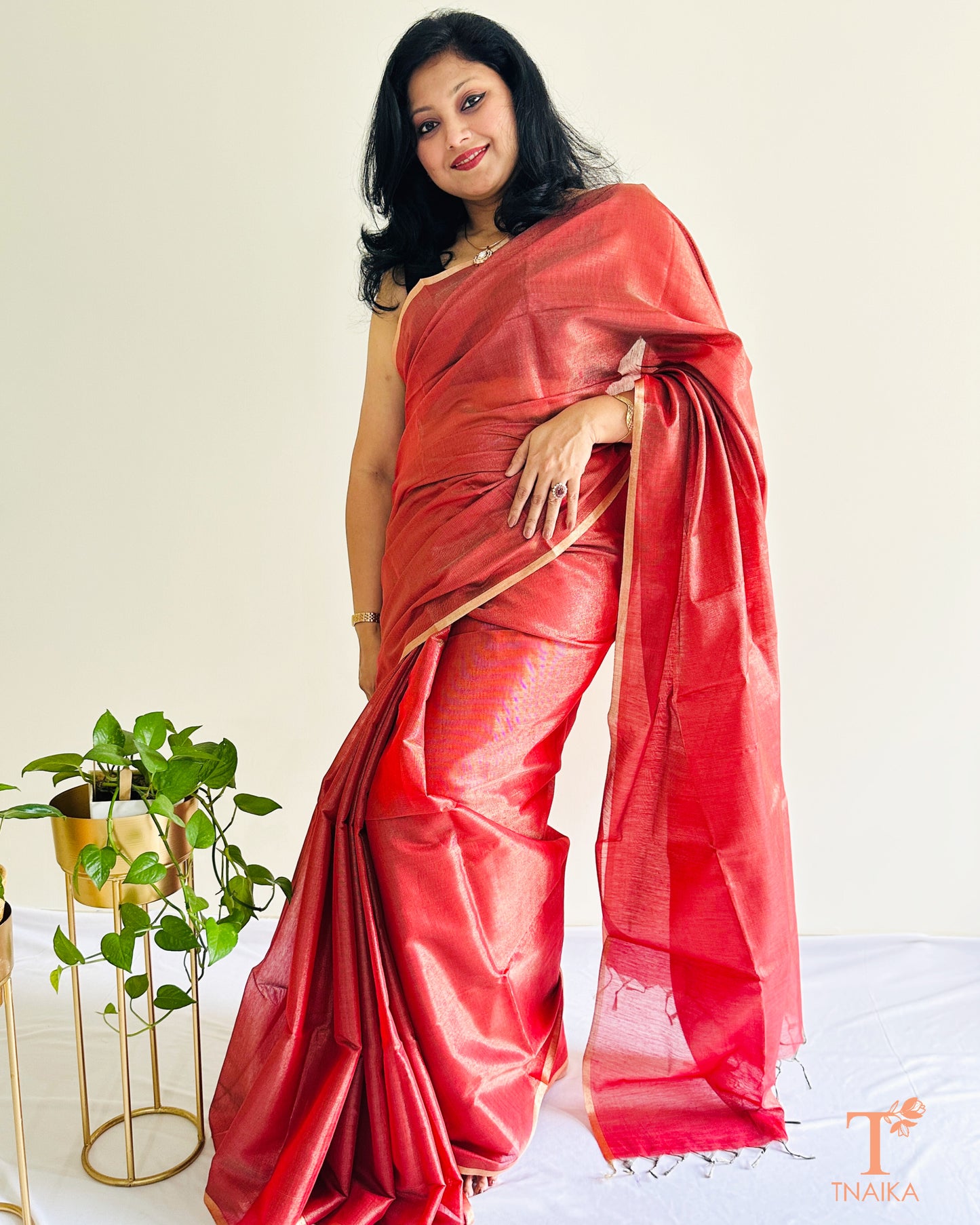 Chanderi Signature Tissue Silk Saree